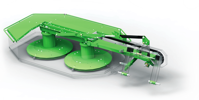 Z010H SaMasz Drum Mower, 5'5" Cut