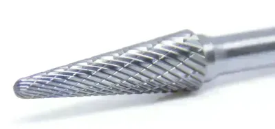 CTD SL-3 Taper Shape Radius Carbide Burr