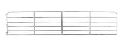 Galvanized #2 Bull Gate, 18Ft