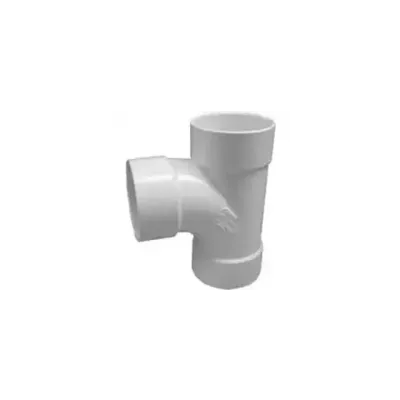 CANPLAS 414123BC PVC S&amp;D Tee,  3"