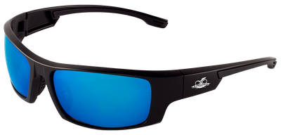 Dorado Sunglasses, Blue Mirror/Matte Black