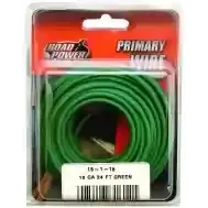 RoadPower 56422033/16-1-15 Green Primary Wire, 16Ga X 24Ft