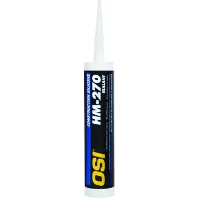 OSI 1494045 HM-270 Clear Silicone Sealant, 10 fl-oz
