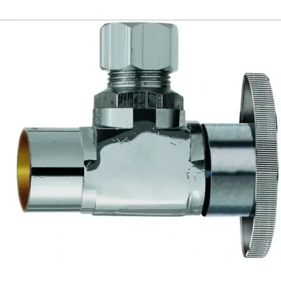 PlumbPak PP60PCLF Angled Valve, 1/2Copper Sweat