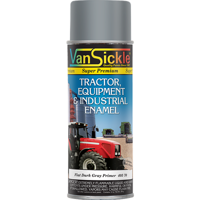 Van Sickle Flat Gray Primer Spray Paint, 12Oz