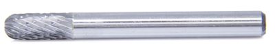 CTD SC-1 Cylinder Shape Radius End Carbide Burr