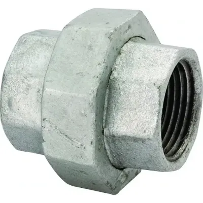 ProSource 34B-1/2G Galv. Steel Pipe Union, 1/2"