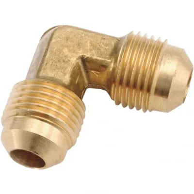 Anderson Metals 754055-10 Brass Flare Elbow, 5/8"