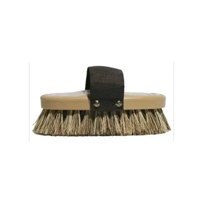 Decker #92 THOROUGHBRED Stiff Natural Union Fiber Bristled Grooming Brush
