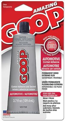 Eclectic 160012 Automotive Goop Adhesive, 3.7oz