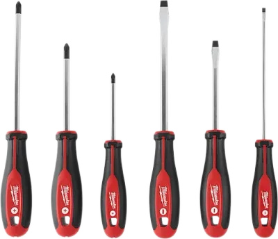 Milwaukee 6pc Screwdriver Set