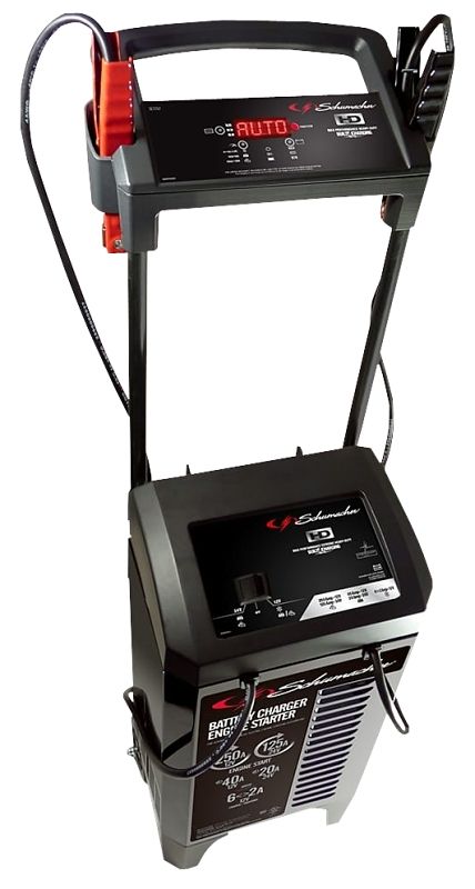 Schumacher SC1352  Battery Charger/Booster w/Starting System Tester, 12/24V,  2/6/40/250 Amp