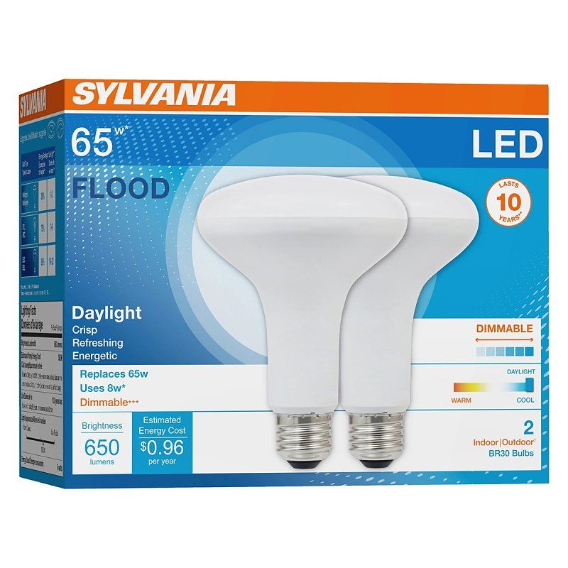 Sylvania BR30 Dimmable LED Light Bulbs