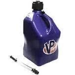 VP Racing 3536 Blue Utility Container/Gas can, 5 Gal w/Hose Kit