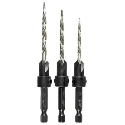 Milwaukee 3Pc Countersink Bit Set