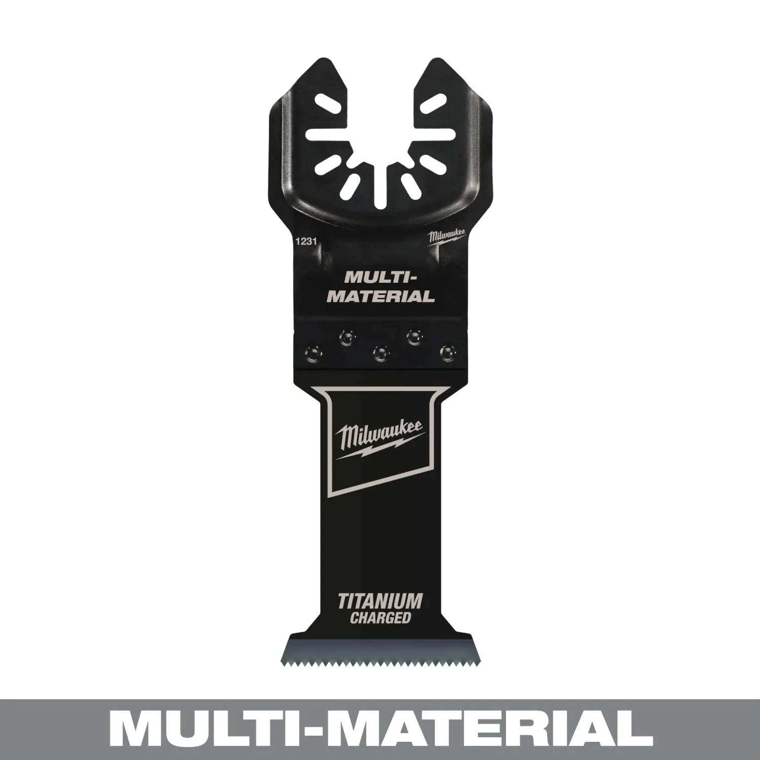 Milwaukee Multi-Tool 1-3/8" HCS/Titanium Blades, 1Pk