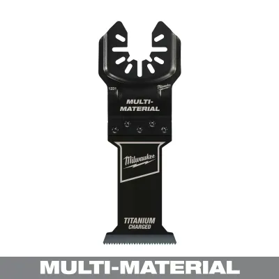 Milwaukee Multi-Tool 1-3/8" HCS/Titanium Blades, 1Pk