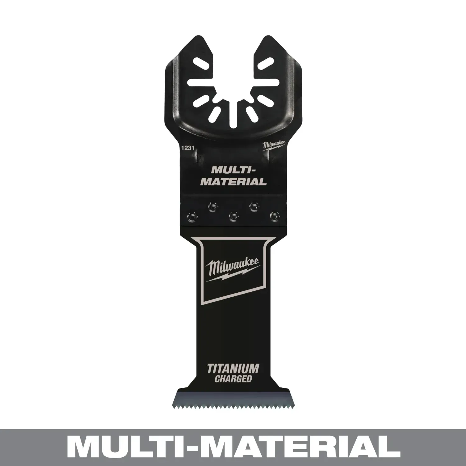 Milwaukee Multi-Tool 1-3/8" HCS/Titanium Blades, 1Pk