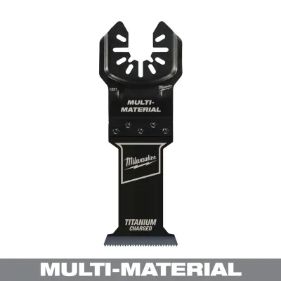 Milwaukee Multi-Tool 1-3/8" HCS/Titanium Blades, 1Pk