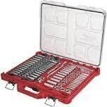 Milwaukee 1/4" &amp; 3/8"Drive 106PC SAE &amp; Metric Ratchet &amp; Socket Set in PackOut