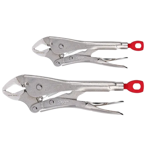 Milwaukee 7" &amp; 10" MaxBite Locking Pliers Set