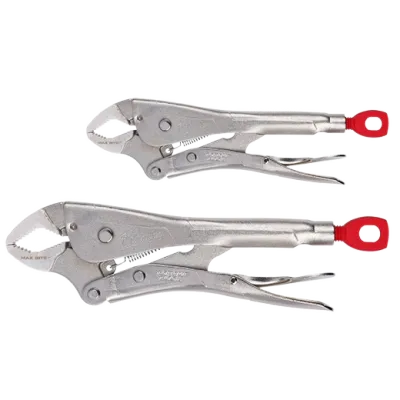 Milwaukee 7" &amp; 10" MaxBite Locking Pliers Set