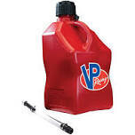 VP Racing 3516-CA Red Utility Container/Gas Can, 5 Gal w/Hose Kit