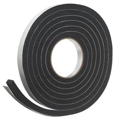 Frost King R734H Black Foam Tape, 3/4"X7/16"X10Ft