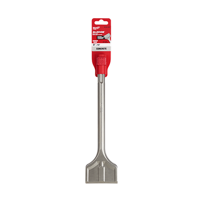 Milwaukee SDS MAX SLEDGE™ Scaling Chisel, 3"X12"