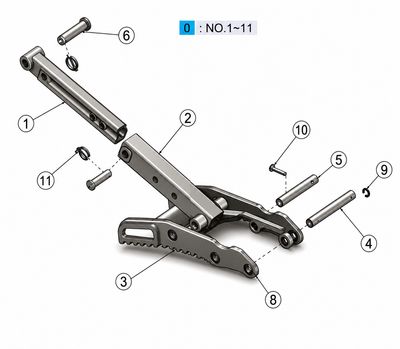 Thumb for LS Tractor Backhoe LB1300