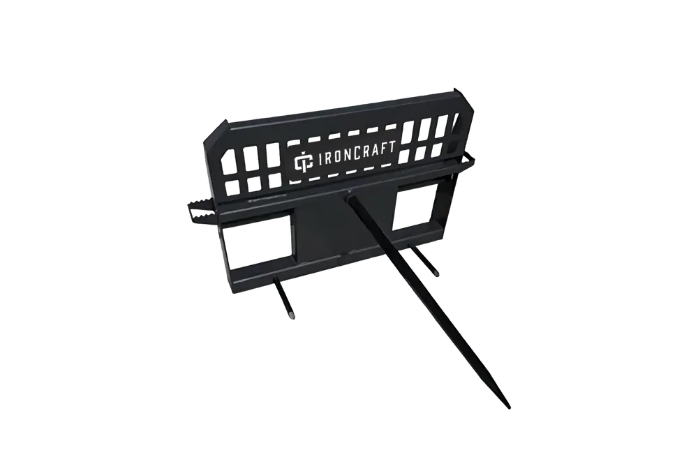 Ironcraft High Back Bale Spear w/43" Spear, 3500Lb