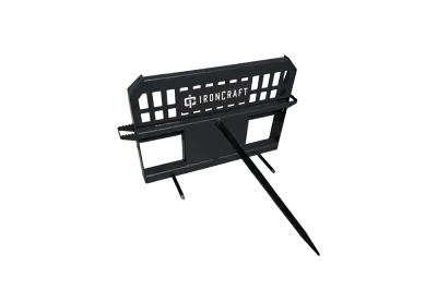 Ironcraft High Back Bale Spear w/43" Spear, 3500Lb