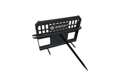 Ironcraft High Back Bale Spear w/43" Spear, 3500Lb