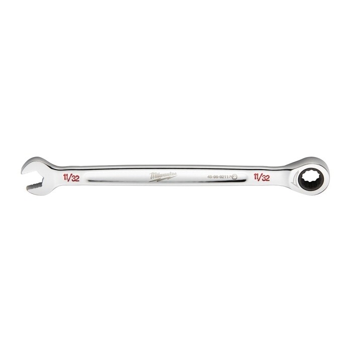 Milwaukee SAE Ratcheting Wrench, 11/32"