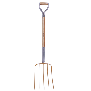 Barn Owl Pitchfork , 4-Tine X 10" w/D-Handle