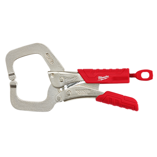Milwaukee 6" Locking C-Clamp w/Grips
