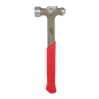 Milwaukee Steel Ball Peen Hammer, 24Oz