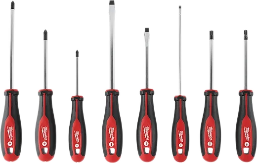 Milwaukee 8pc Screwdriver Set