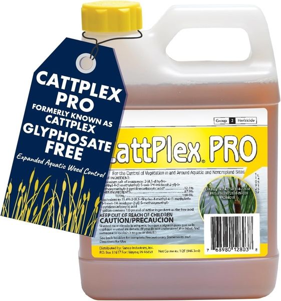 Sanco Industries 12803 Catt-Plex Pro Hebicide Cat Tail Control, 1-Qt