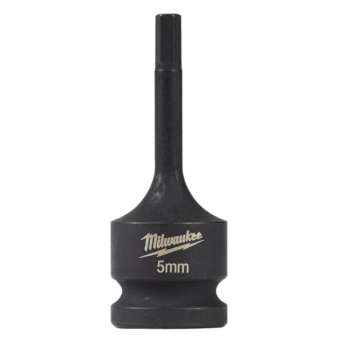 Milwaukee 1/2" Drive Hex Bit Socket, 5MM