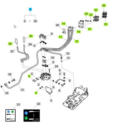 Dual Rear Remote Valve Kit