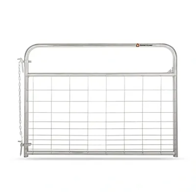 Galvanized #2 Hog Wire Filled Gate, 6Ft