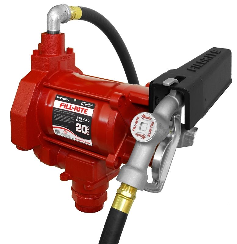 Fill-Rite SD602 Fuel Pump Kit, 115VAC, 20GPM