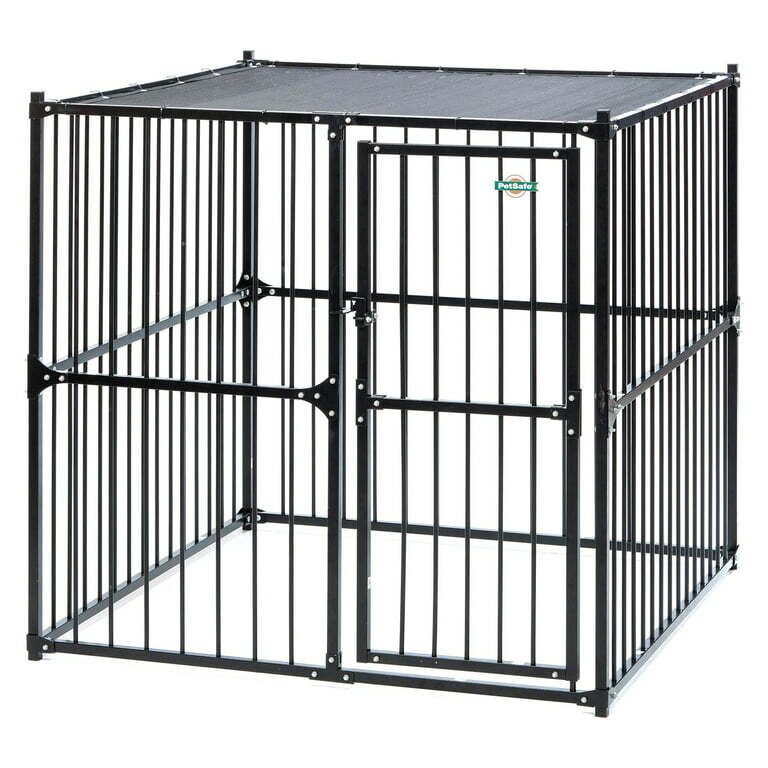Stephens Pipe &amp; Steel RSHBK11-13659 Laurel View Dog Kennel, 5'X5'X5'