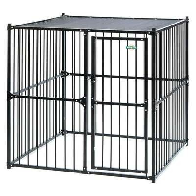 Stephens Pipe &amp; Steel RSHBK11-13659 Laurel View Dog Kennel, 5'X5'X5'