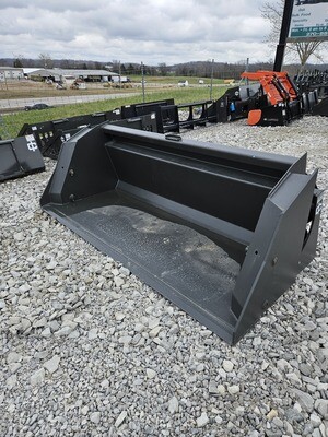 IronCraft X-Treme Front Dump Litter Skidloader Bucket, 96" 2.2CY, FFC Custom Design