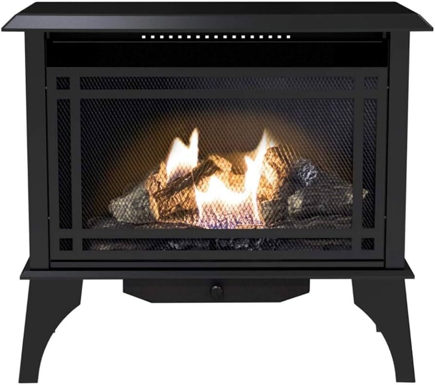 GSD2846 The Monterey, Black Vent-Free Gas Stove, 30,000Btu