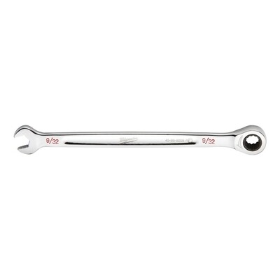Milwaukee SAE Ratcheting Wrench, 9/32"