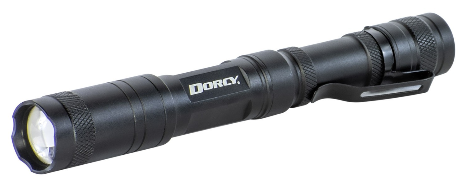 Dorcy Led 2-AA 250Lm Flashlight w/Slide Focus