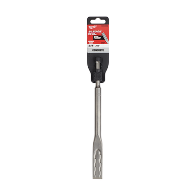 Milwaukee SDS+ SLEDGE Flat Chisel, 3/4"X10"